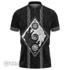 The Sons Of Fenrir And Valknut Shield Polo Shirt