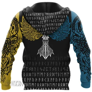 The Sons of Fenrir Skoll and Hati Viking Hoodie