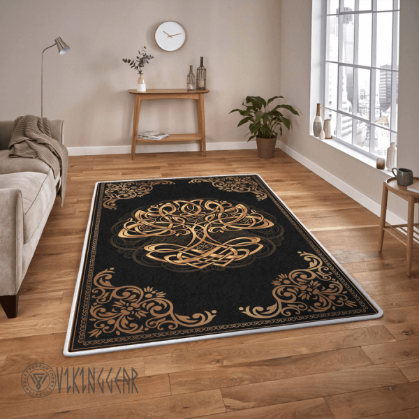 The Tree Of Life Yggdrasil Viking Area Rug