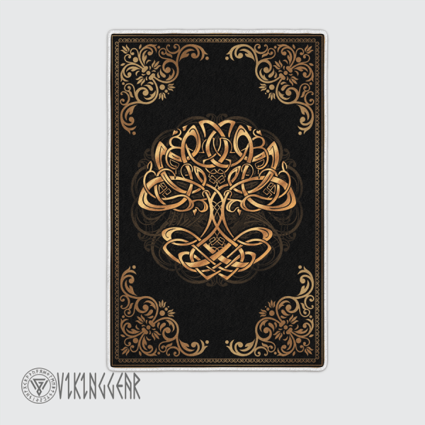 The Tree Of Life Yggdrasil Viking Area Rug