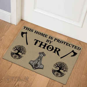 This Home is Protected by Thor Doormat | Viking Doormat