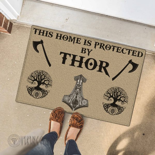 This Home is Protected by Thor Doormat | Viking Doormat