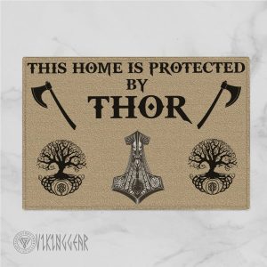 This Home is Protected by Thor Doormat | Viking Doormat