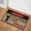 This Property Is Protected By Highly Trained Viking Warrior | Viking Doormat