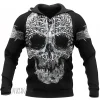 Tree Of Life Skull Fenrir Wolf Viking Hoodie