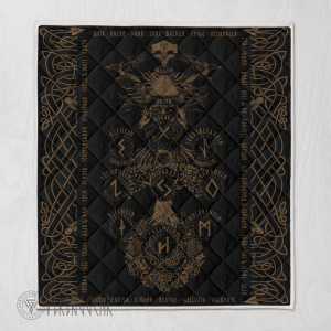 Tree Of Life - Viking Yggdrasil - Viking Quilt