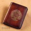 Tree Of Life - Yggdrasil - Viking Leather Wallet