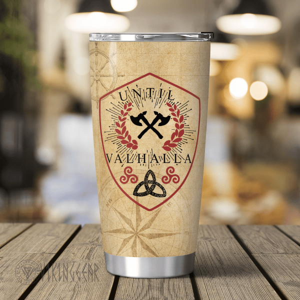 Until Valhalla - Viking Tumbler