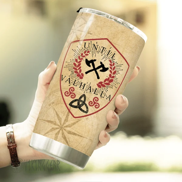 Until Valhalla - Viking Tumbler