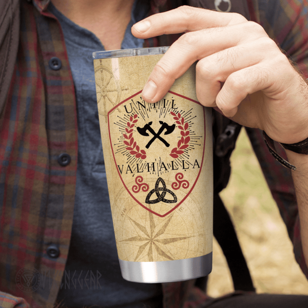 Until Valhalla - Viking Tumbler