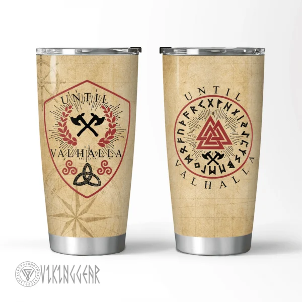 Until Valhalla - Viking Tumbler