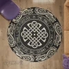 Valhalla Where The Brave Shall Live Forever - Viking Round Carpet