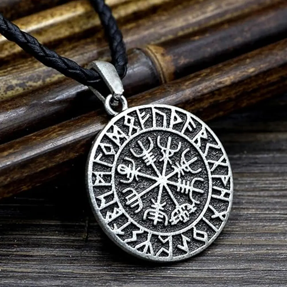 Vegvisir Necklace The Viking Compass of Guidance