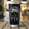 Viking Bear And Raven Tumbler | Viking Tumbler