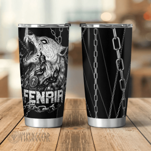 Viking Fenrir Is Bound By Chains - Viking Tumbler