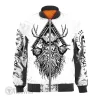 Viking Odin And Raven Jacket | Viking Bomber Jacket