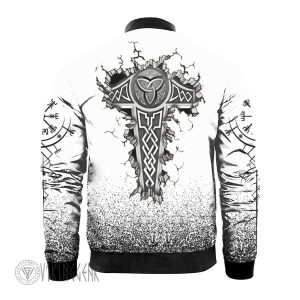 Viking Odin Raven Jacket | Viking Bomber Jacket