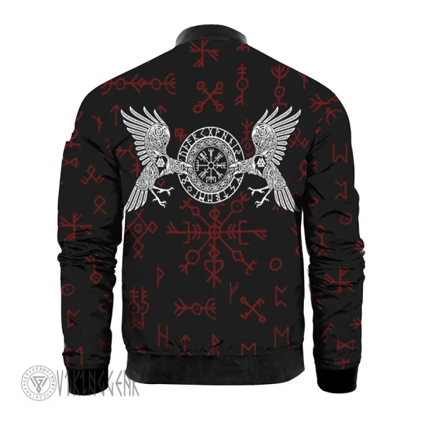 Viking Raven Jacket | Viking Bomber Jacket