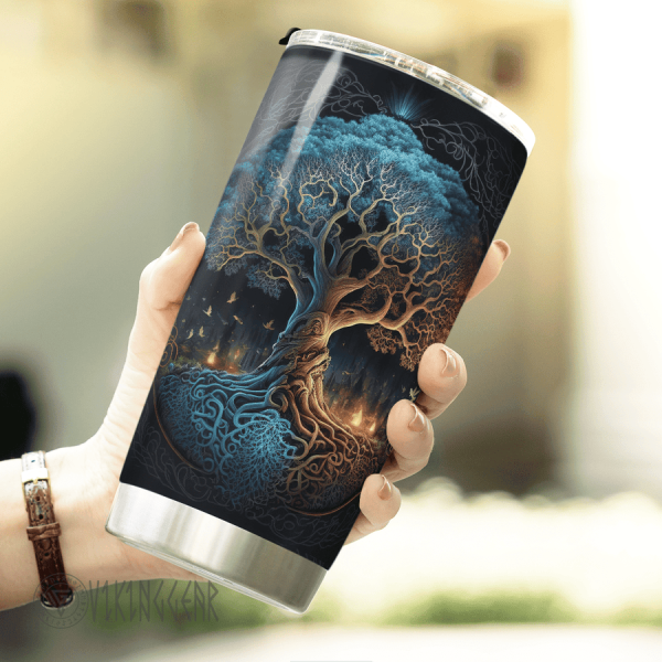 Viking Tree Of Life - Yggdrasil Tumbler