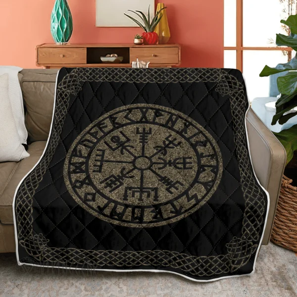 Viking Vegvisir - Viking Quilt