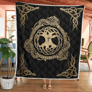 Viking Yggdrasil - Viking Quilt