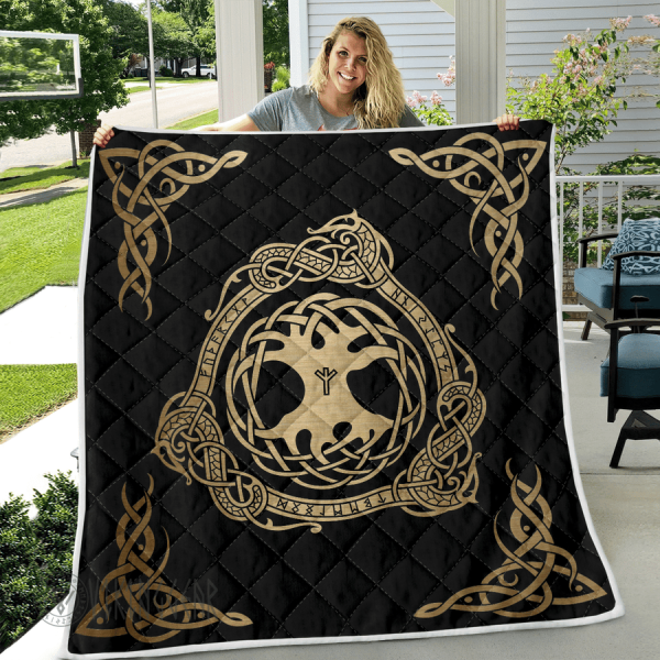 Viking Yggdrasil - Viking Quilt