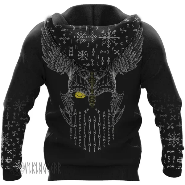 Wolf Fenrir Odin Viking Hoodie