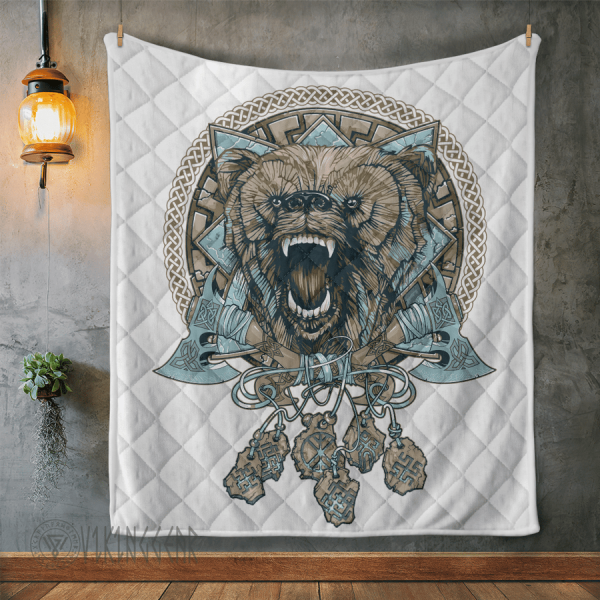 Wolf Fenrir - Viking Quilt