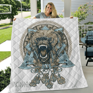 Wolf Fenrir - Viking Quilt