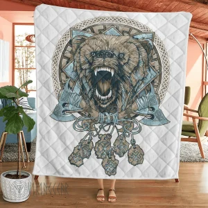 Wolf Fenrir - Viking Quilt