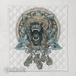 Wolf Fenrir - Viking Quilt