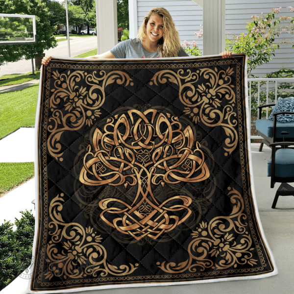 Yggdrasil - Tree Of Life - Viking Quilt