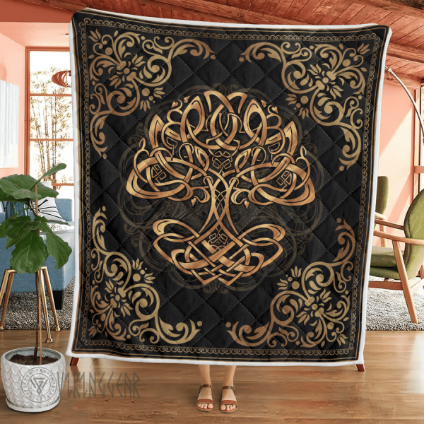 Yggdrasil - Tree Of Life - Viking Quilt