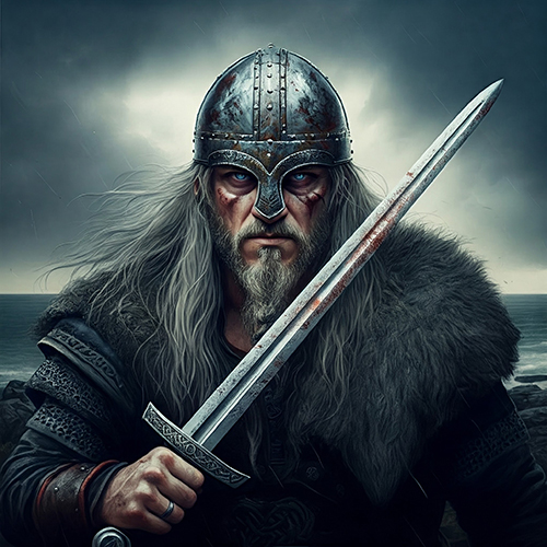 Viking Warrior with sword