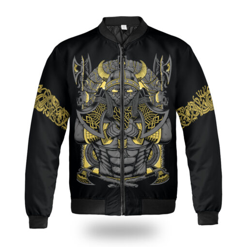 Viking Bomber Jacket JORMUNGANDR Son of Loki