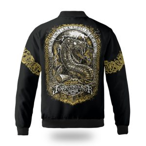 Viking Bomber Jacket JORMUNGANDR Son of Loki