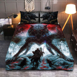 Viking Quilt Set Fenrir - The Wolf of Ragnarok