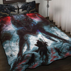 Viking Quilt Set Fenrir - The Wolf of Ragnarok