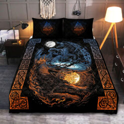 Viking Quilt Set Sons of Fenrir - Skol & Hati