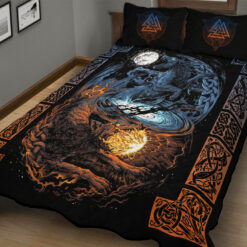 Viking Quilt Set Sons of Fenrir - Skol & Hati