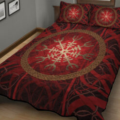 Viking Quilt Set The Helm of Awe (Aegishjalmur)
