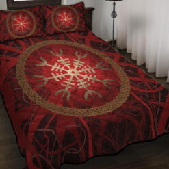 Viking Quilt Set The Helm of Awe (Aegishjalmur)