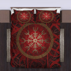 Viking Quilt Set The Helm of Awe (Aegishjalmur)