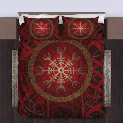 Viking Quilt Set The Helm of Awe (Aegishjalmur)