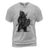 Viking T-Shirt Bear With Axe Shield Archery