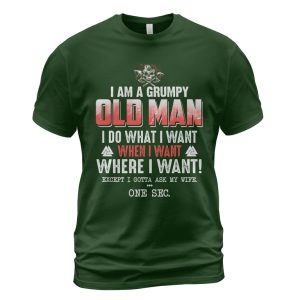 Viking T-shirt I Am A Grumpy Old Man