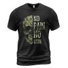 Viking T-shirt No Pain No Gain Camo Skull