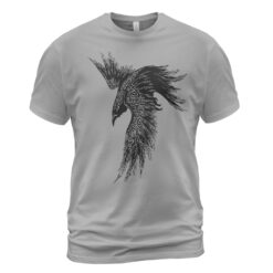 Viking T-shirt Raven Of Odin Norse Art