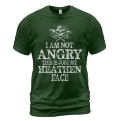 Viking T-shirt This Is Just My Heathen Face