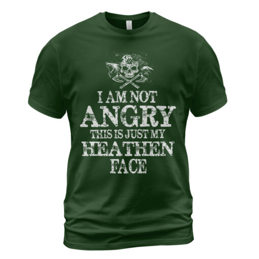 Viking T-shirt This Is Just My Heathen Face
